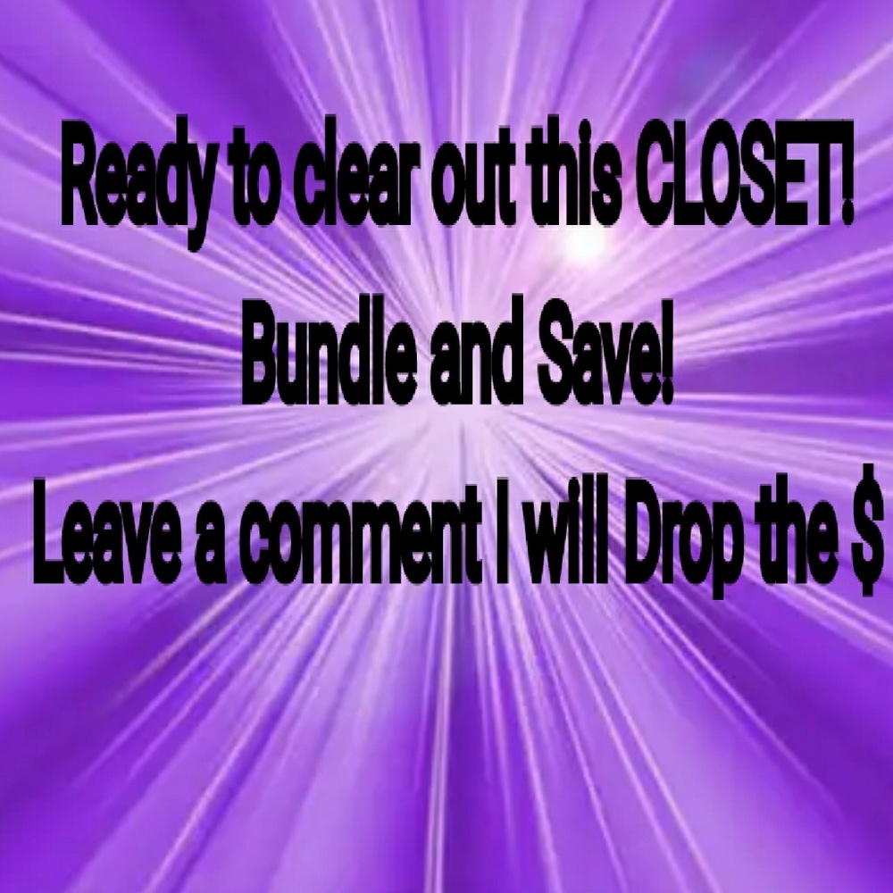 POSHMARK CLOSET CLEAROUT LIKE$👇$ & SAVE SHIPPING